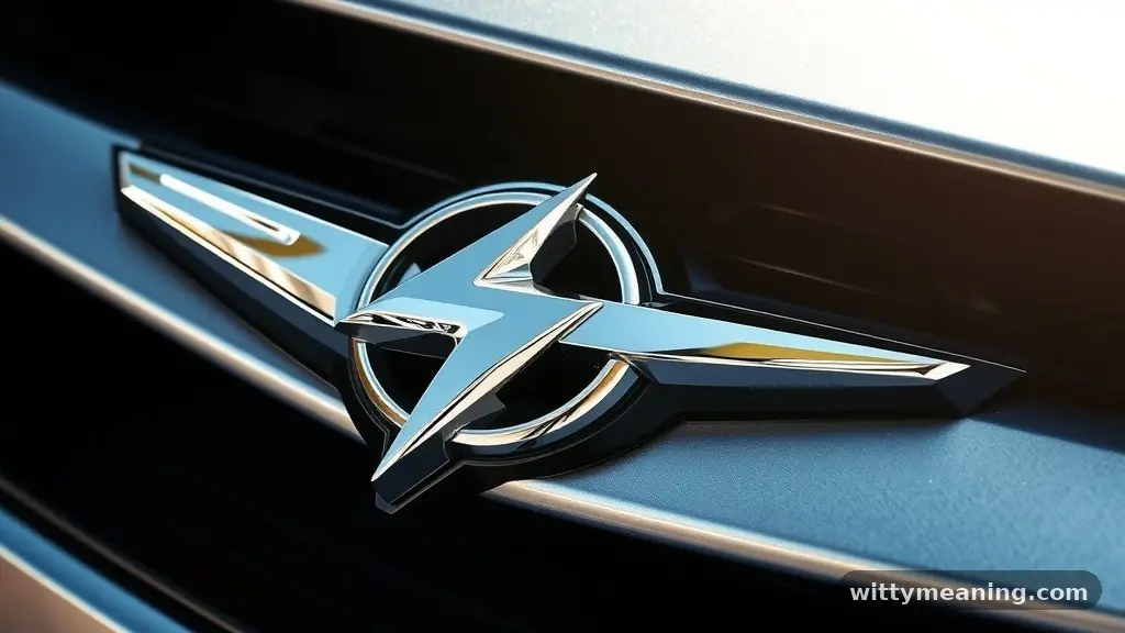 The Symbolism of the Blitz Logo - opel meaning