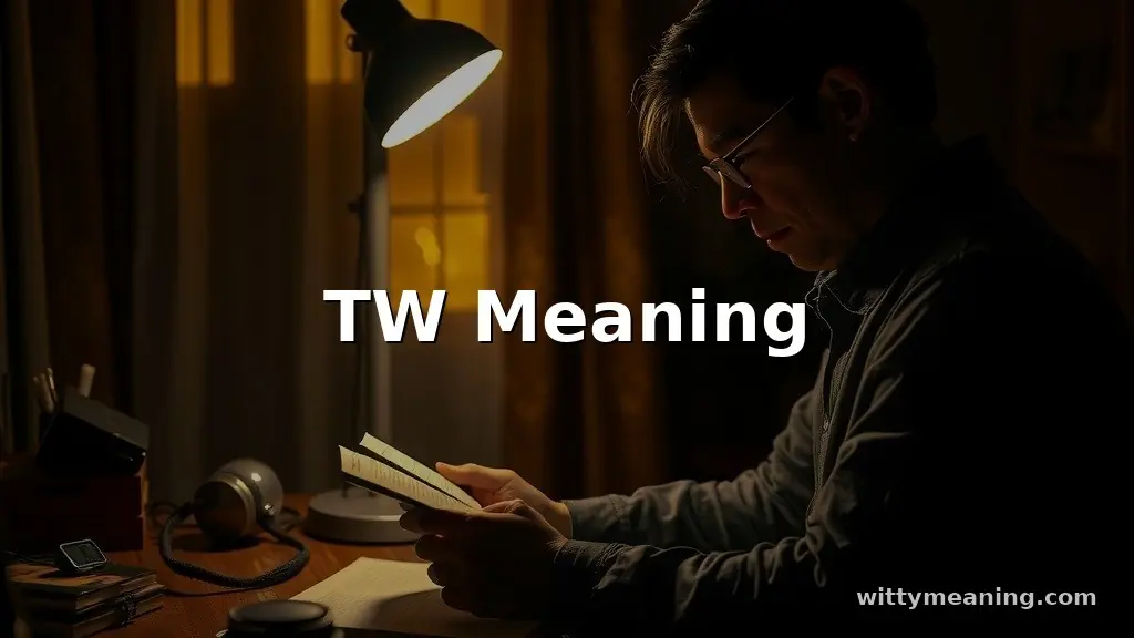 tw meaning