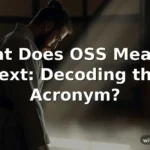 what does oss mean in text