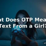what does otp mean in text from a girl
