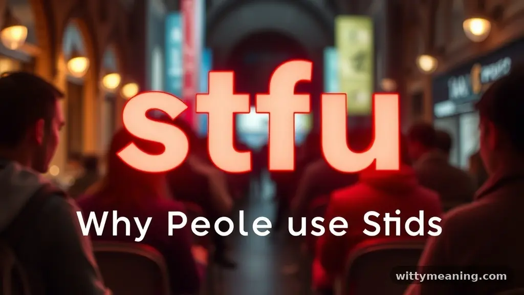 Why People Use STFU - stfu full form in chat
