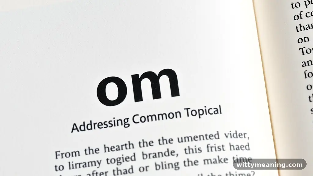 Addressing Common Topical Gaps - oml meaning