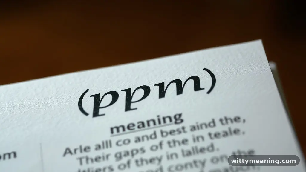 Addressing Topical Gaps and Misconceptions - ppm meaning
