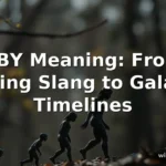 bby meaning