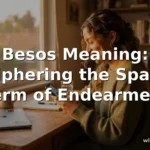 besos meaning
