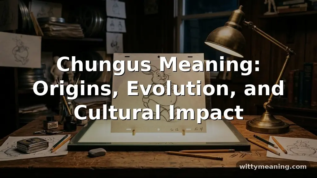 chungus meaning