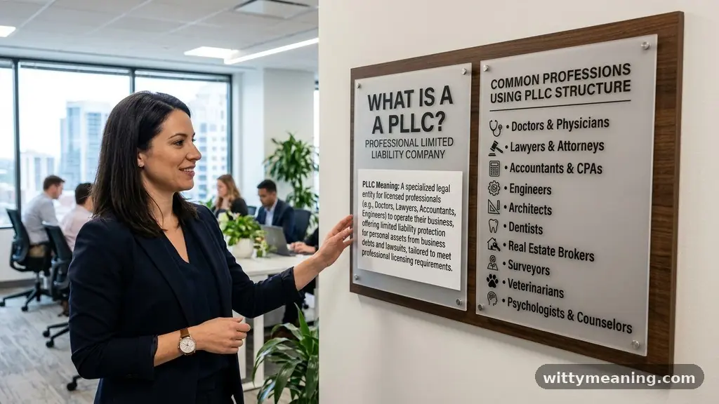 Common Professions Using the PLLC Structure - pllc meaning