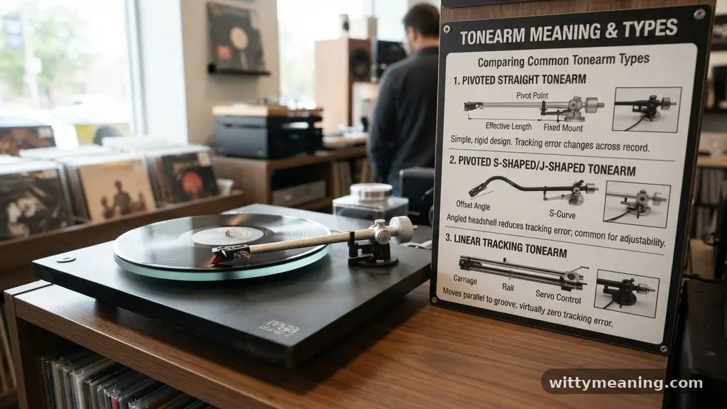 Comparing Common Tonearm Types - tonearm meaning