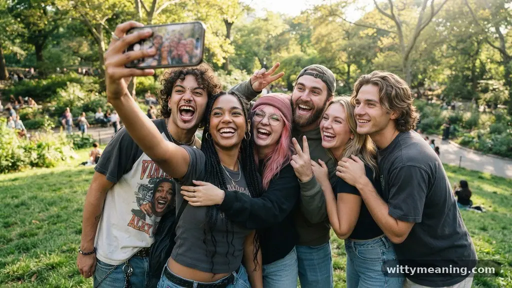 Comparing Interpretations Across Different Social Circles - goofy meaning in text