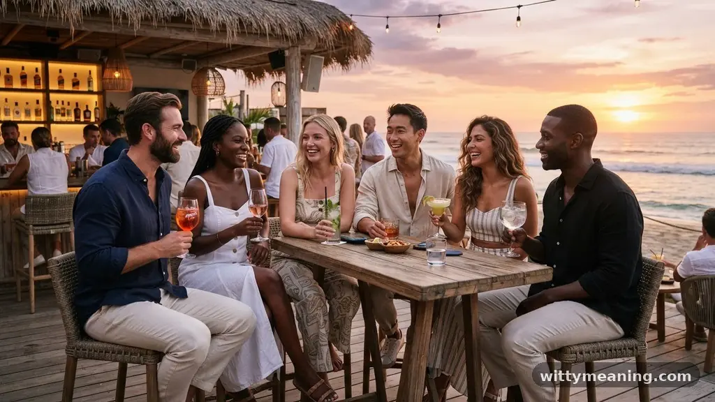 Comparing Traditional and Modern Social Rituals - what does apres mean