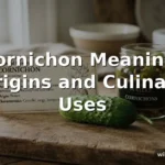 cornichon meaning