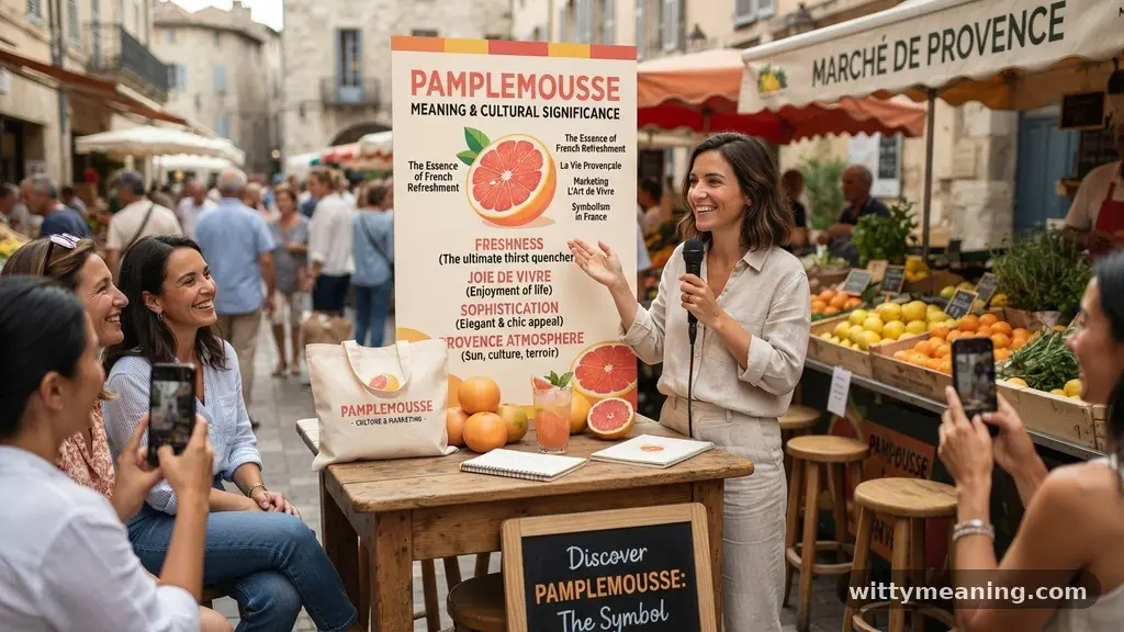 Cultural Significance and Marketing - pamplemousse meaning