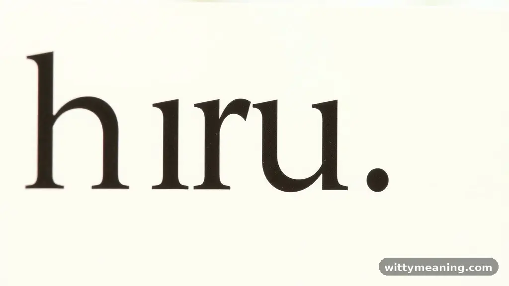 Decoding the Texting Shorthand - hru meaning