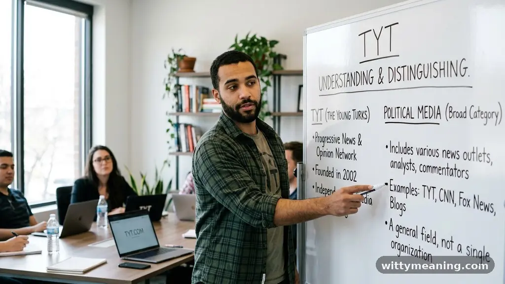 Distinguishing the Acronym from Political Media - tyt meaning