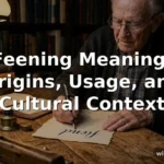feening meaning