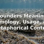 flounders meaning