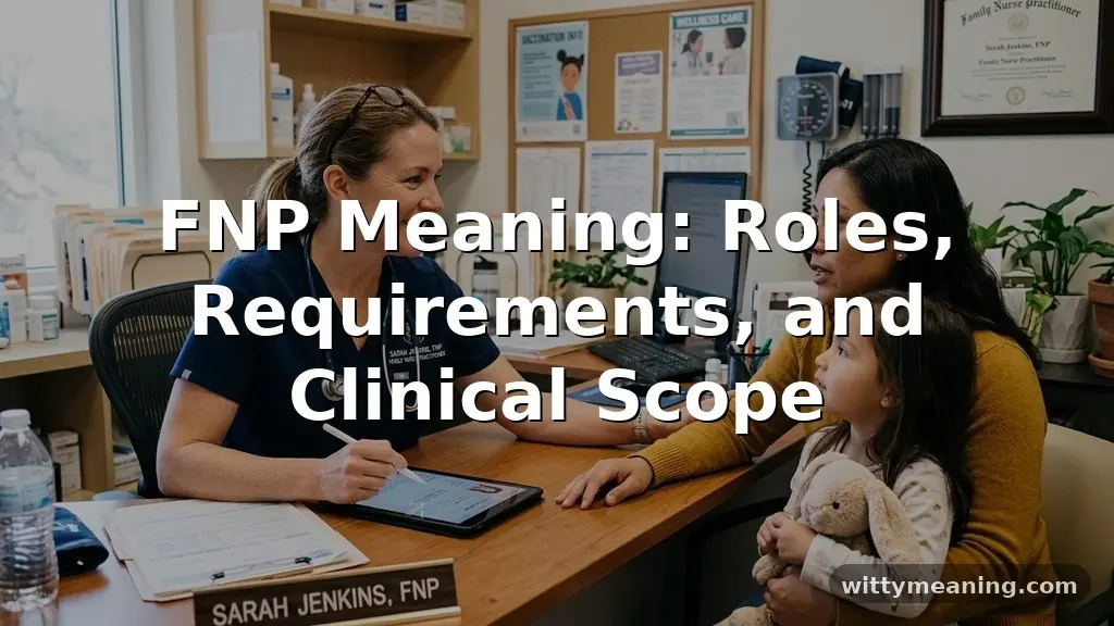 fnp meaning
