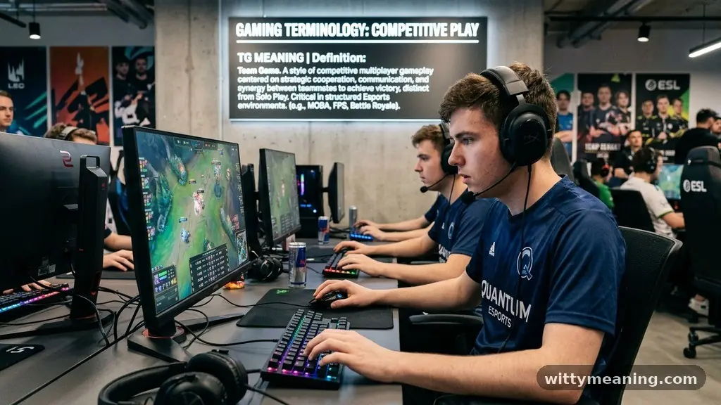 Gaming Terminology and Competitive Play - tg meaning