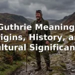 guthrie meaning