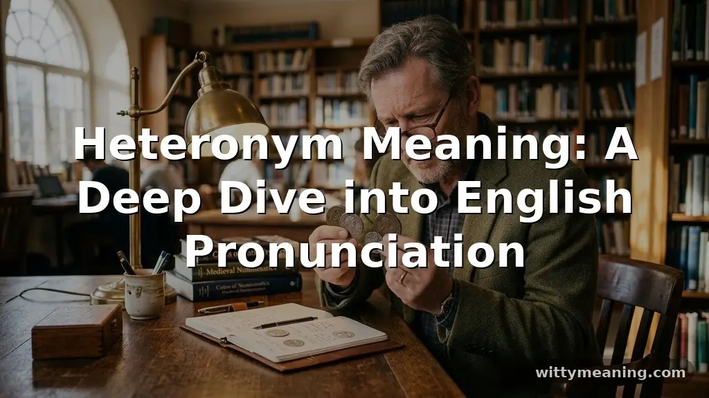heteronym meaning