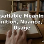 insatiable meaning