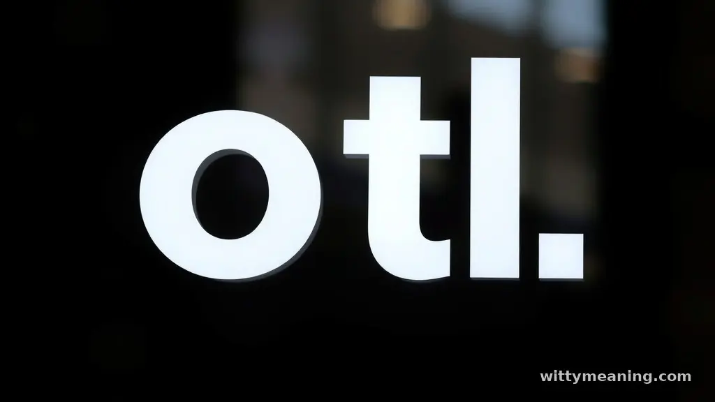 Internet Slang and Emoticon Origins - otl meaning