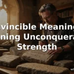 invincible meaning