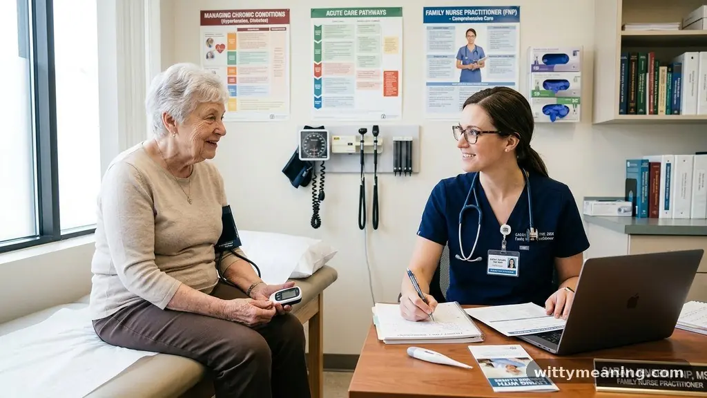 Management of Chronic and Acute Illness - fnp meaning