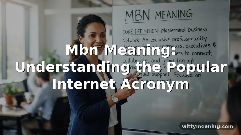 mbn meaning