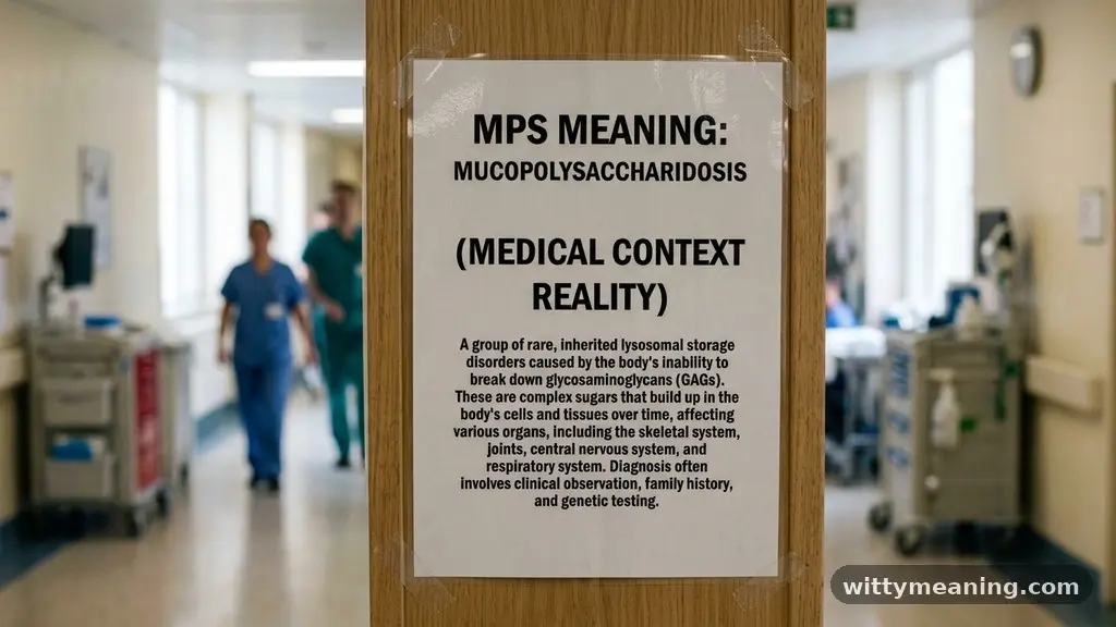 Medical Context and the Reality of Mucopolysaccharidosis - mps meaning