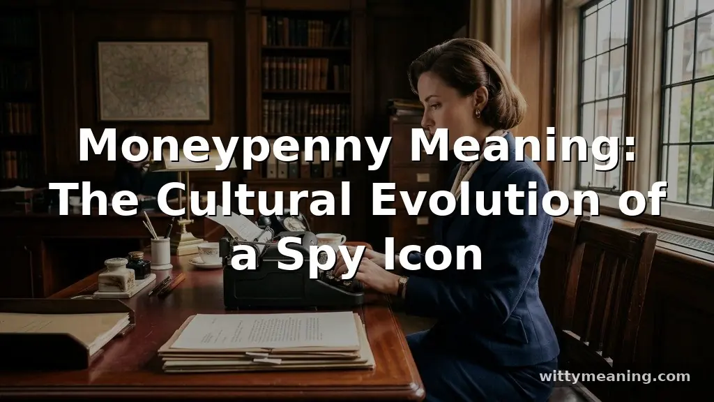 moneypenny meaning