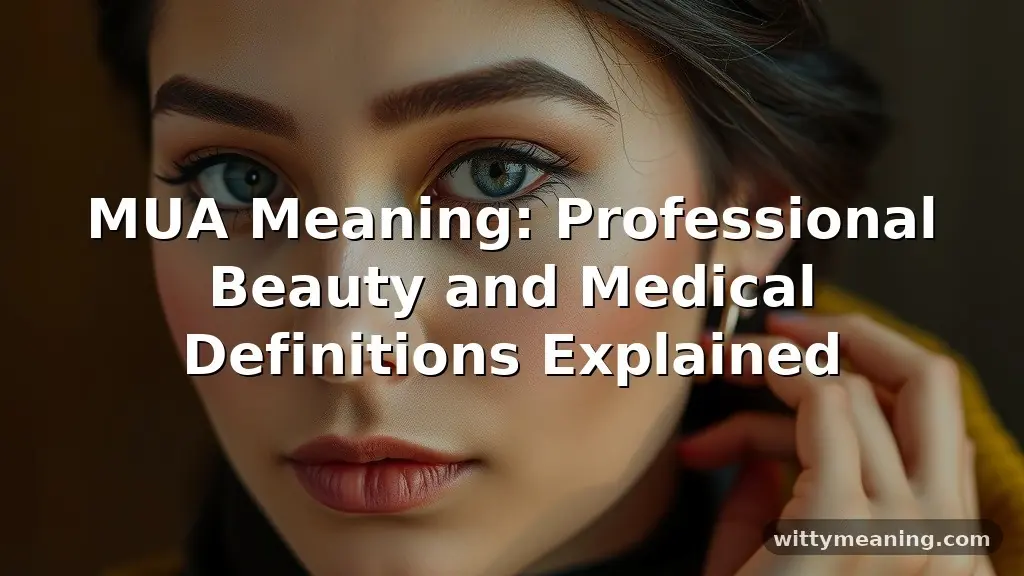 mua meaning