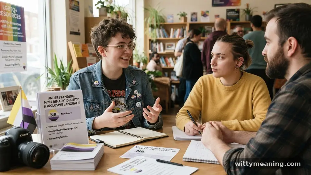Non-Binary Identity and Inclusive Language - nb meaning