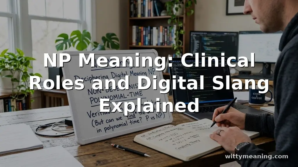 np meaning