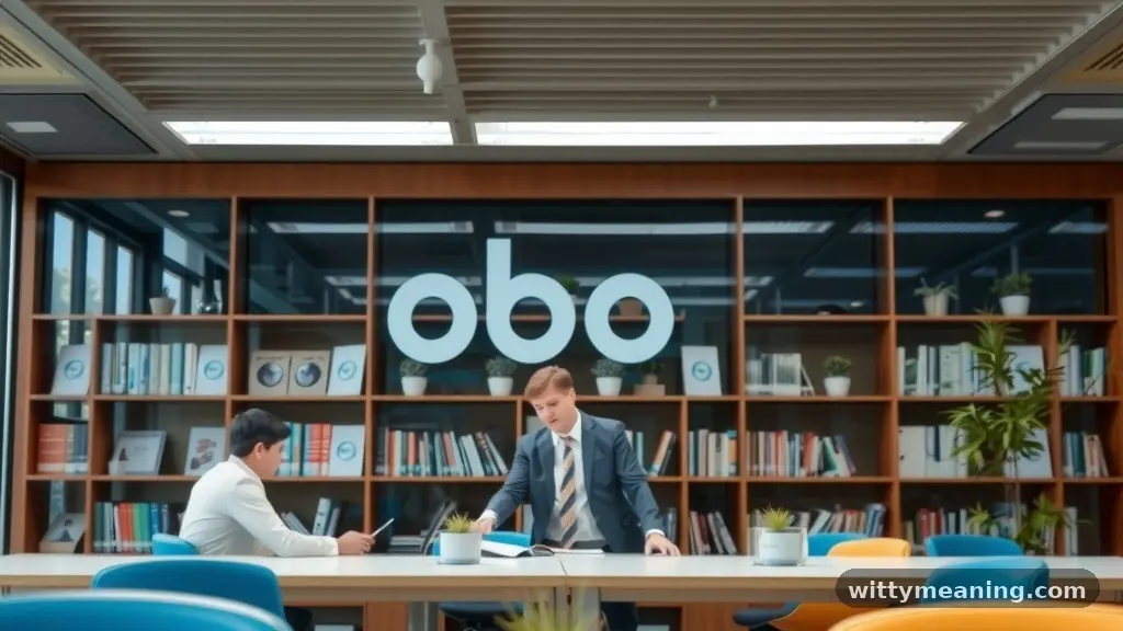 OBO in Workplace and Banking - obo meaning