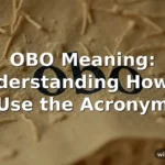 obo meaning