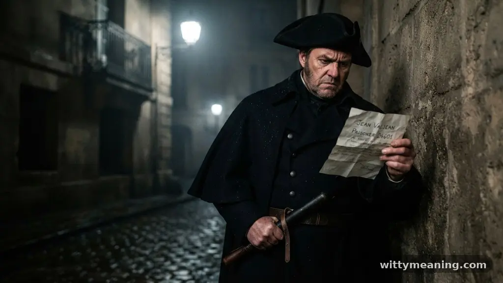 Obsession as a Defining Character Trait - javert meaning