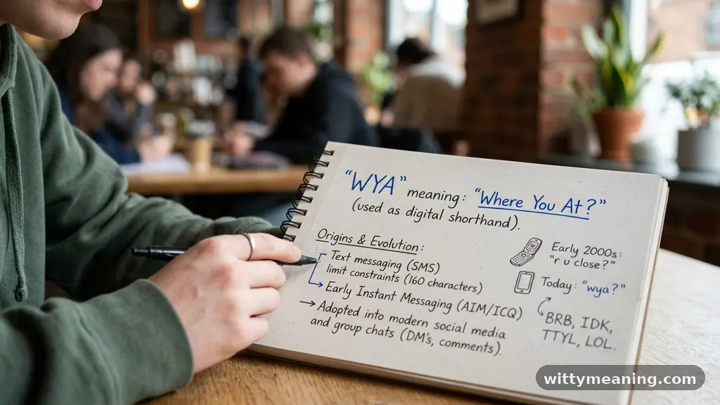 Origins and Evolution of Digital Shorthand - wya meaning