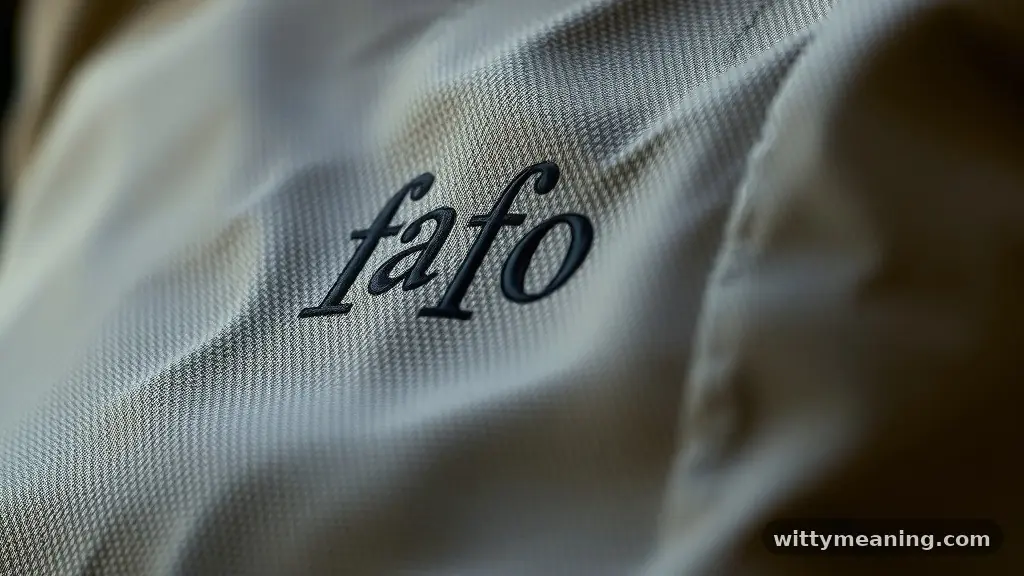 Origins in Tactical Slang and Military Jargon - fafo meaning
