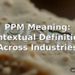 ppm meaning