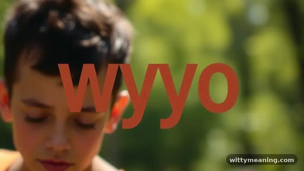 Related Slang and Abbreviations - wyo meaning in text