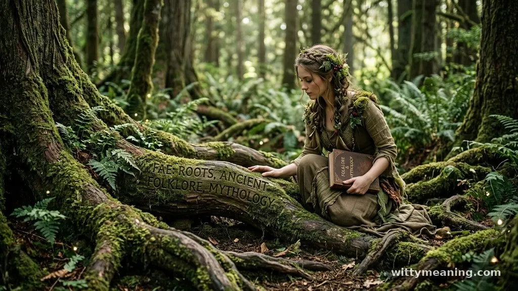 Roots in Ancient Folklore and Mythology - fae meaning