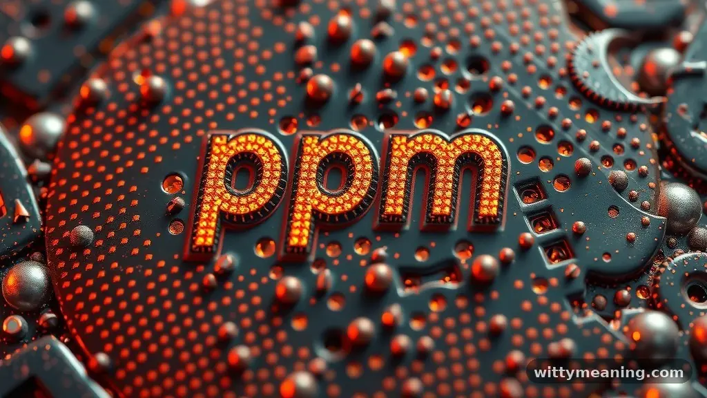 Scientific Foundations of Parts Per Million - ppm meaning