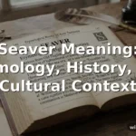 seaver meaning