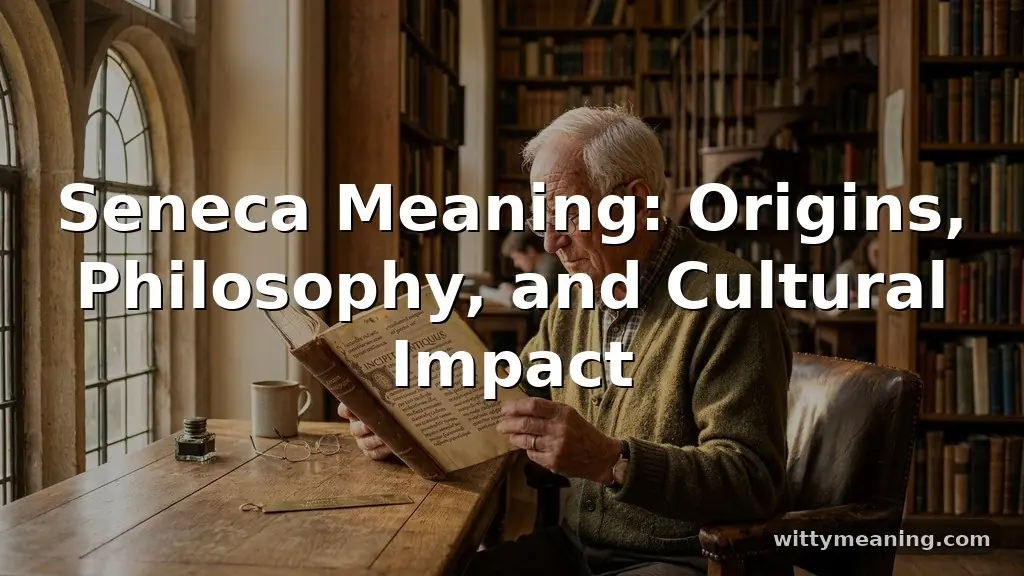 seneca meaning