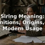 siring meaning