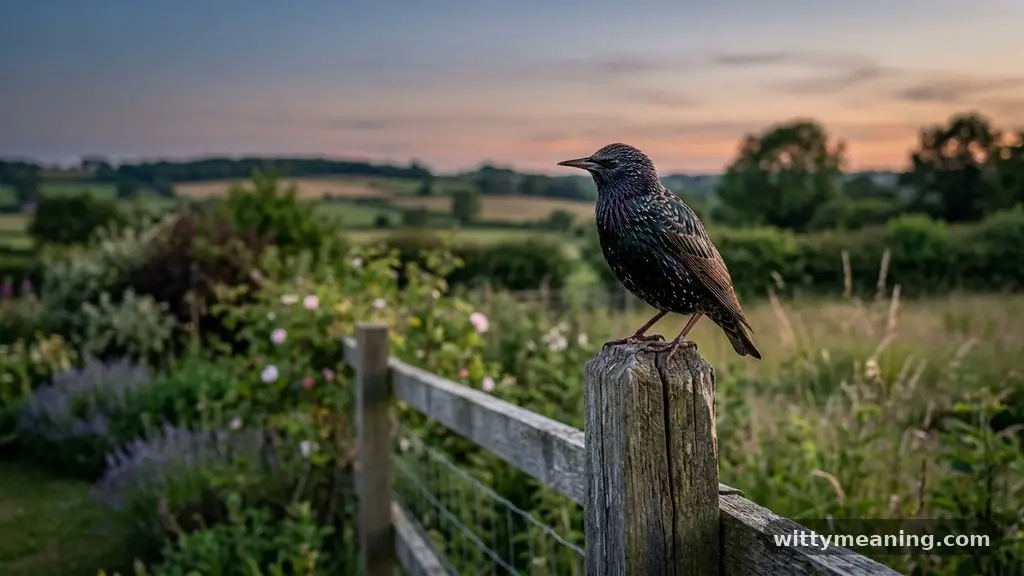 Spiritual and Folklore Meanings - starling meaning