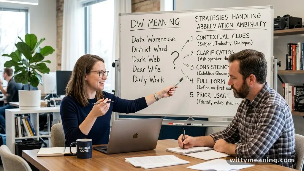 Strategies for Handling Abbreviation Ambiguity - dw meaning