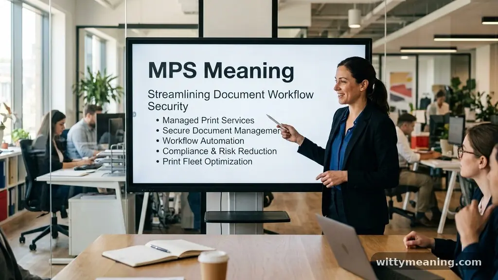 Streamlining Document Workflow and Security - mps meaning