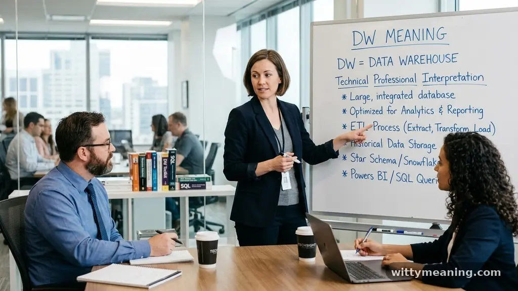 Technical and Professional Interpretations - dw meaning
